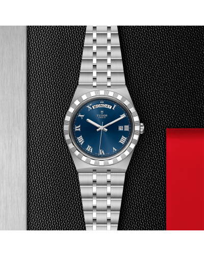 Tudor Royal 41 mm steel case, Blue dial (watches)